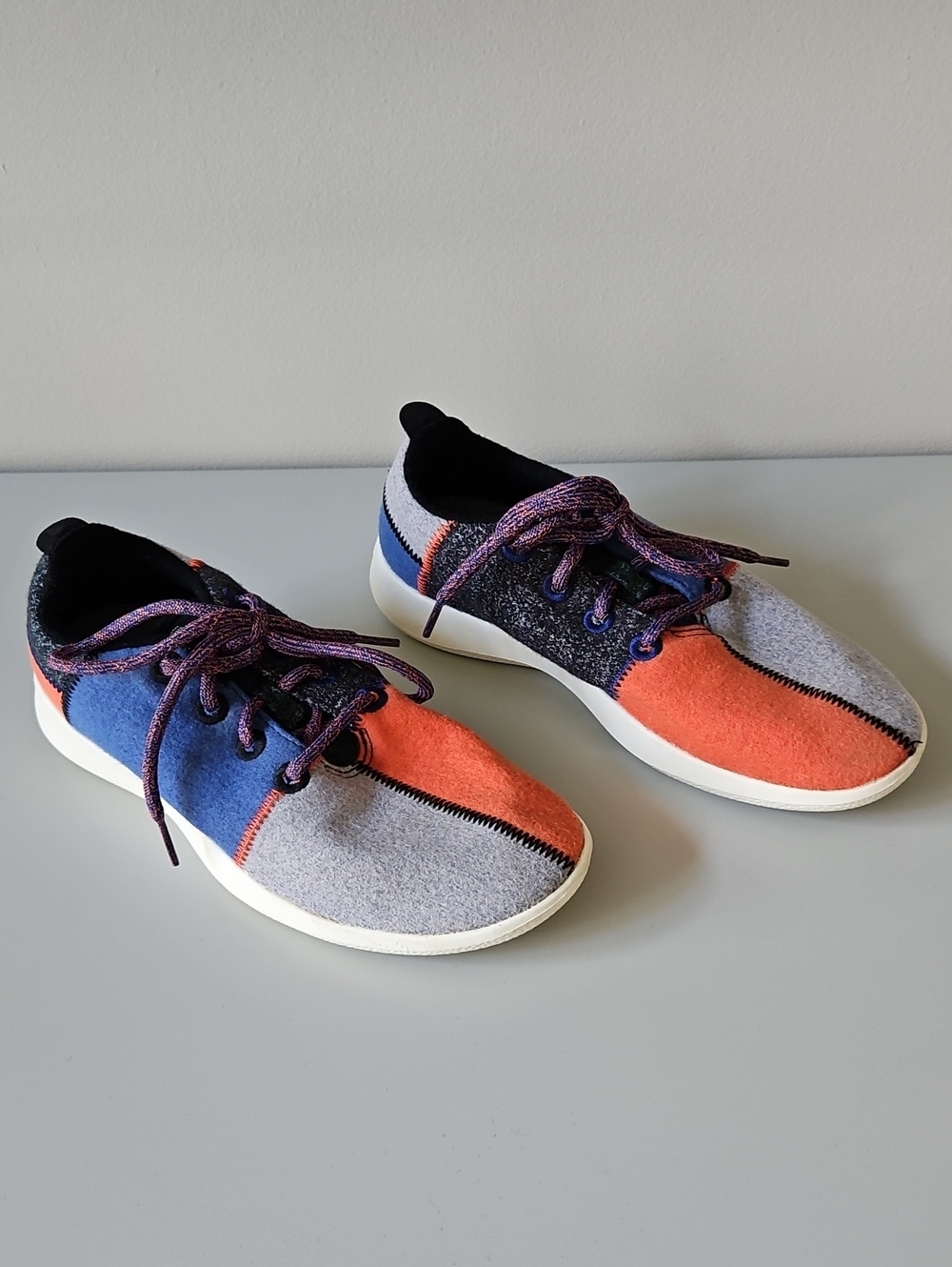 Allbirds Wool Runner Limited Edition 6th Birthday Block Color Multi Patchwork